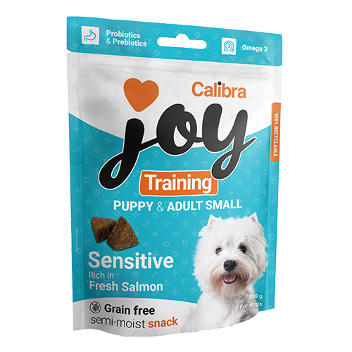 Calibra Joy Dog Training Snacks, Puppy & Small Adult, Sensitive Salmon