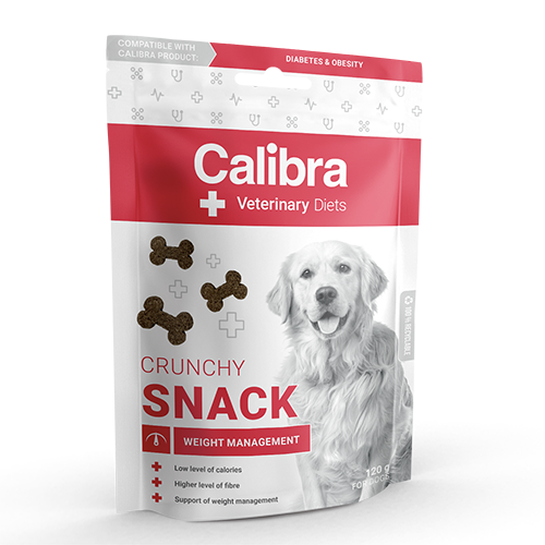 Calibra VD Dog Crunchy Snack, Weight Management