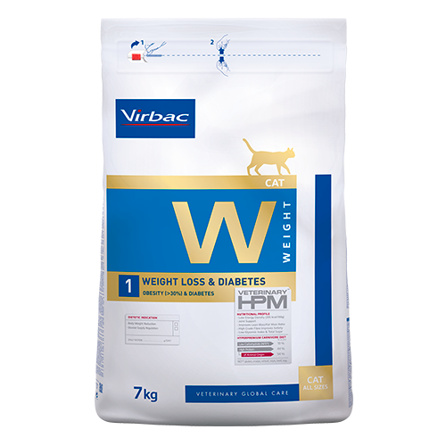 Virbac HPM (W1) Weight loss & diabetes Cat