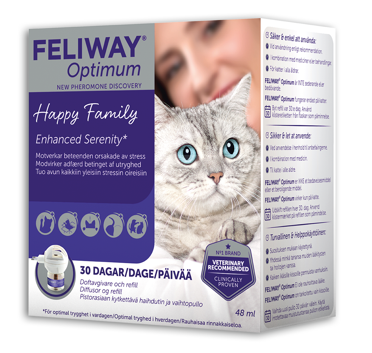 Feliway Optimum diffusor med flaske