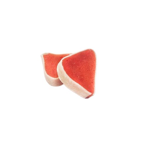 2 steak-lignende hundsnacks