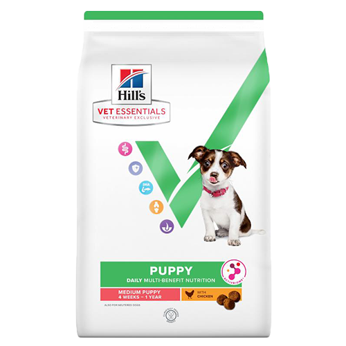 Hill's Vet Essentials Multi-Benefit Puppy Medium, hvalpefoder, 2kg