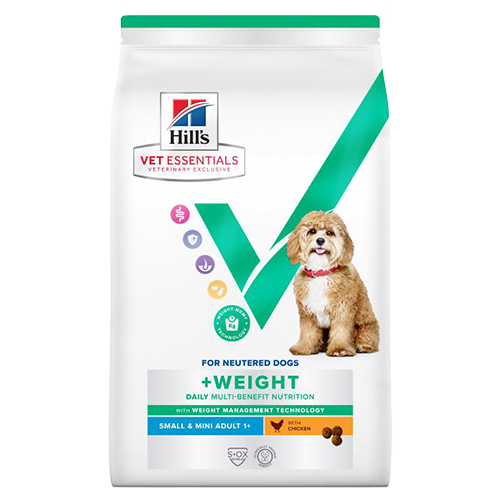 Hill's Vet Essentials Multi-Benefit + Weight Adult 1+ Small & Mini tørfoder til hunde, 6kg