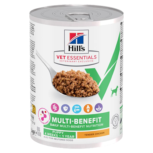 Hill's Vet Essentials Multi-Benefit, Puppy Growth vådfoder, 12x363g