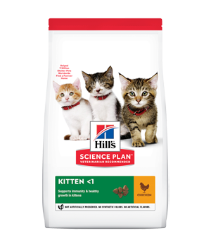 Hill's Science Plan Kitten Chicken killingefoder med smag af kylling, 7kg