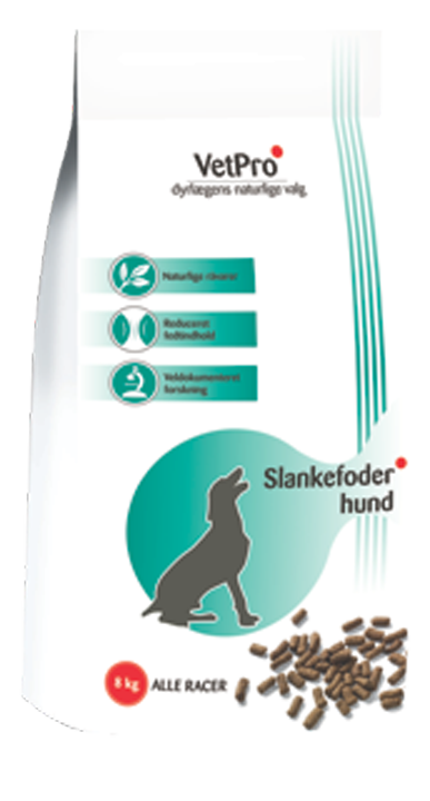 VetPro slankefoder til hunde 8 kg