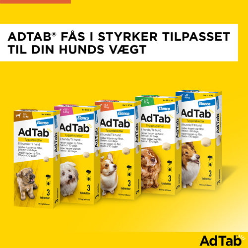 AdTab til hunde 5,5 til 11 kg