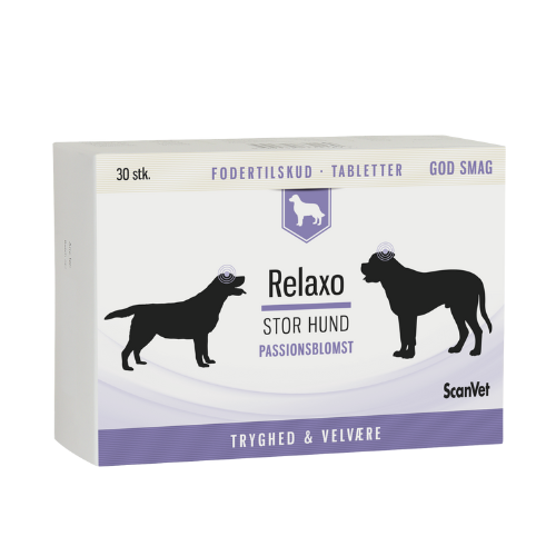 Relaxo tabletter til stor hund