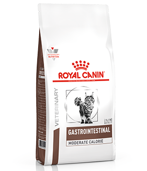 Royal Canin Gastrointestinal Moderate Calorie er velsmagende foder og er derved ideelt til katte, som lider af fordøjelsesproblemer, da de ofte har nedsat appetit.