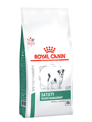 Royal Canin Weight Management Satiety Small Dog er et velafbalanceret slankefoder til små hunde. Foderet indeholder en speciel blanding af fibre, som har en mættende effekt på hunde.