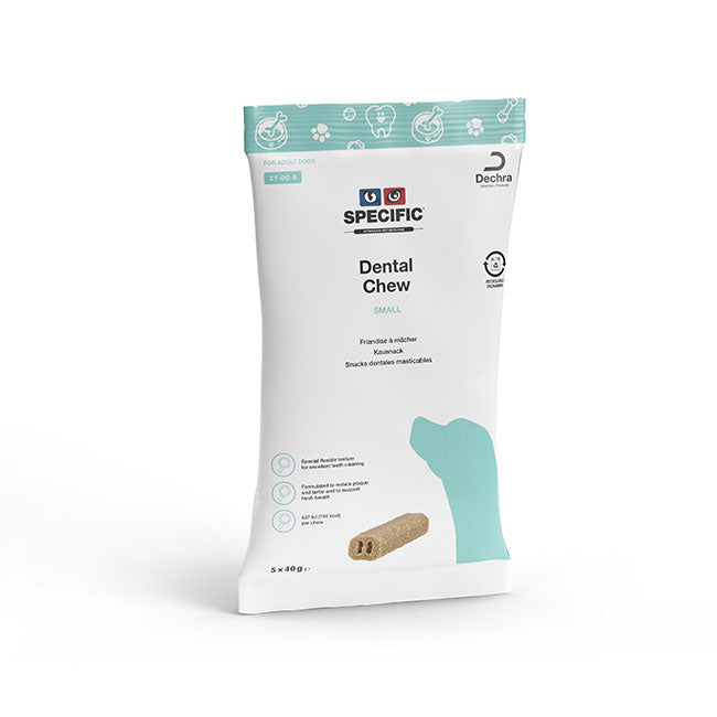 SPECIFIC CT-DC-S Dental Chew, Small 40stk | Tyggeben til hunde