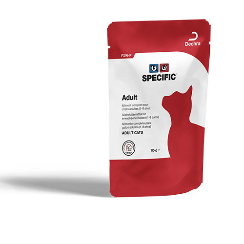 SPECIFIC FXW-P Adult, Vådfoder til katte, pouches kattefoder