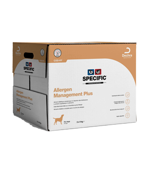 SPECIFIC foder til hunde med allergi. Vådfoderet kan bruges ved allergiske hudsygdomme på grund af foderallergi, atopi, loppeallergi og ved sygdomme i mave-tarm-kanalen (diarré, colitis, opkast). 