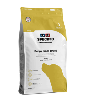 SPECIFIC CPD-S Puppy Small Breed er velegnet til hvalpe af små racer fra de er ca. 5 uger gammel. 