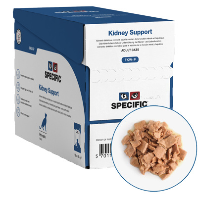 SPECIFIC FKW-P Kidney Support, 48x85g. Netdyredoktors webshop
