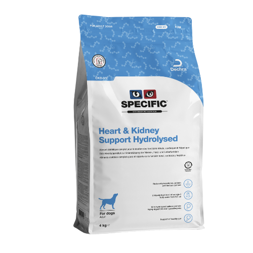 SPECIFIC CKD-HY Heart & Kidney Support Hydrolysed, 4 kg