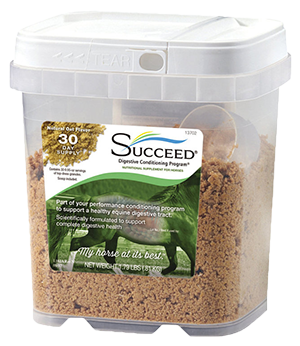 SUCCEED Digestive Program Granulat støtter hestens fordøjelse. fodersupplement til heste. Anvendes ved fordøjelsesforstyrrelser
