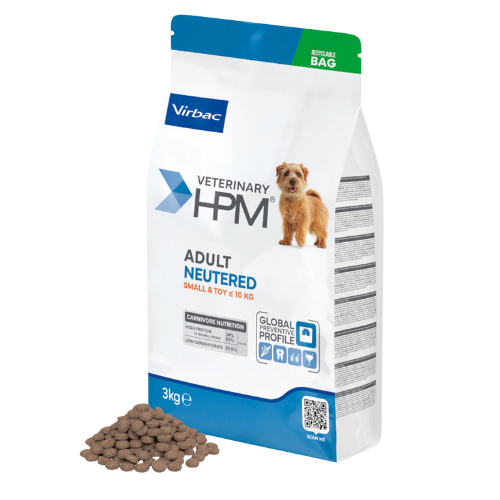 Virbac HPM Adult Neutered Small & Toy Dog