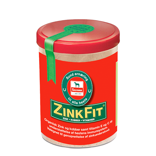 Salvana ZinkFit, 0,5kg | Tilskud der støtter hud, pels og hove