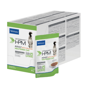 Virbac HPM Adult Neutered Cat WET, 12x85g