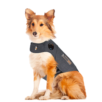 Thundershirt, grå, str S (6-11 kg)
