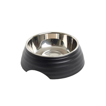 BUSTER Frosted Ripple Bowl, sort, str. M