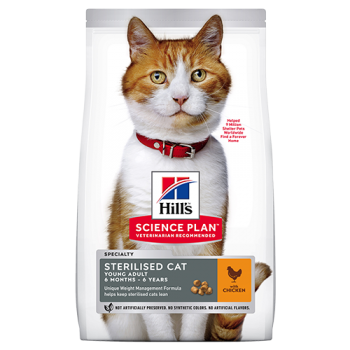 Hill's Science Plan Adult Sterilised Cat, Chicken, 15 kg