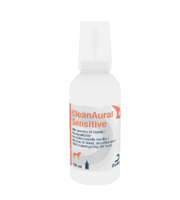 CleanAural Sensitive Hund 100 ml Netdyredoktors webshop